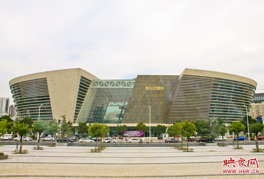 鄭州圖書館新館全景