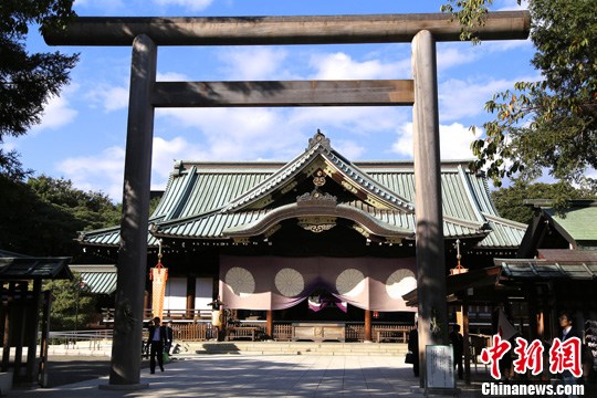 今年時(shí)間10月17日，日本東京的靖國(guó)神社每年最重要的春秋兩大祭之一的秋季大祭于當(dāng)天開幕。