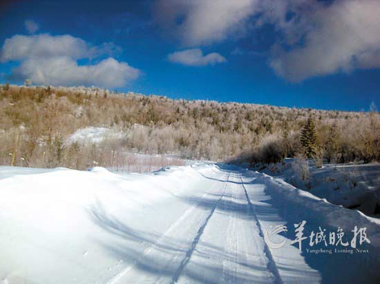 下雪后的路面-孫偉強攝