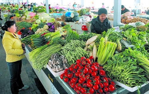 菜價上漲但蔬菜供應充足