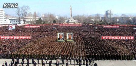 朝鮮民眾稱(chēng)，朝鮮軍民“將在任意時(shí)期、對(duì)任意對(duì)象隨意實(shí)施無(wú)止境的正義打擊，一定實(shí)現(xiàn)民族的夙愿祖國(guó)統(tǒng)一大業(yè)”。