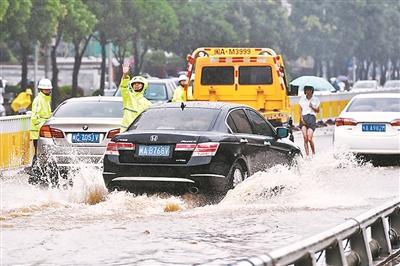 浙江很多城市內澇嚴重