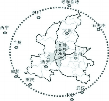 豫晉陜黃河金三角地區