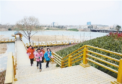 鄭州西流湖生態公園北區開園 面積約等于4個碧沙崗