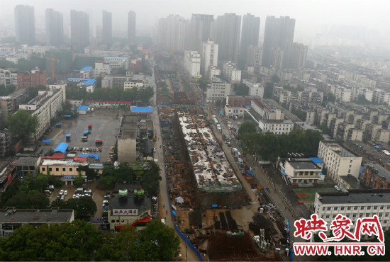 明年春節前高架橋部分道路將建成通車。