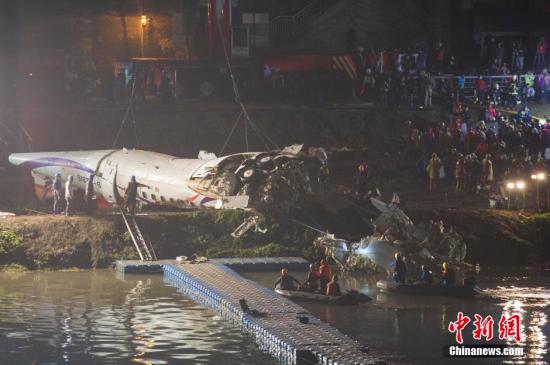 2月4日，經(jīng)過近10余小時的努力，臺灣復(fù)興航空失事班機(jī)于當(dāng)晚21時許從基隆河中打撈上岸。