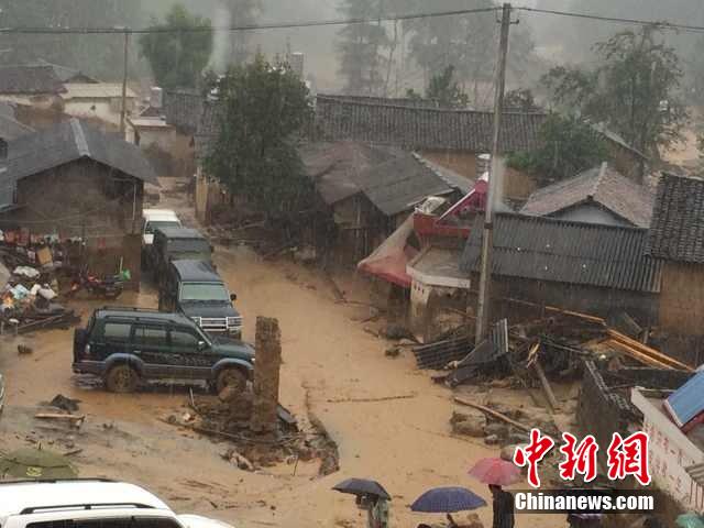 7月28日,云南省保山市隆陽區(qū)瓦房鄉(xiāng)喜坪村上坪小組發(fā)生山洪災害