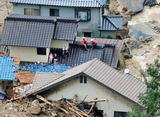 日本廣島泥石流災害失蹤人數升至43人 死亡39人