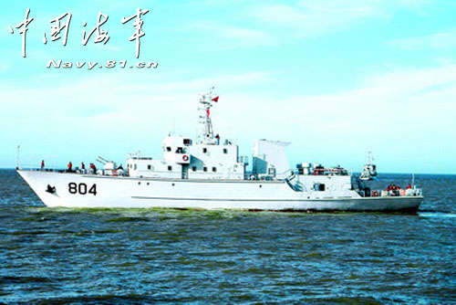 中國新型艦急赴遠海